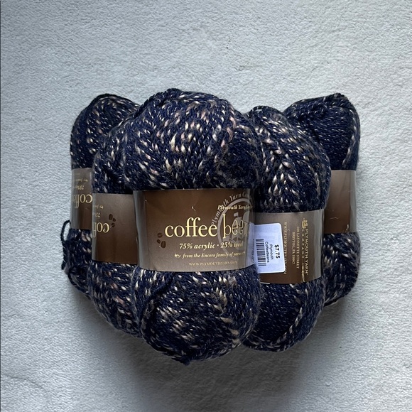 Plymouth Yarn Company Other - Plymouth Coffee Beenz Yarn Bundle of 6, Color 9001